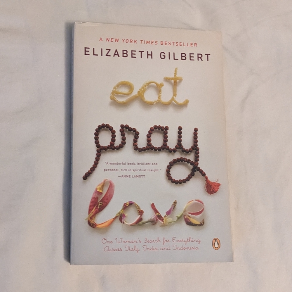 💥 Eat Pray Love by Elizabeth Gilbert Paperback